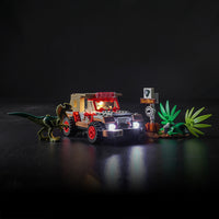 Brick Shine -  Light Kit for  LEGO® Dilophosaurus Ambush 76958