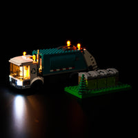 Brick Shine -  Light Kit for  LEGO® Recycling Truck 60386
