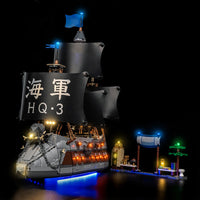 Brick Shine GC Light Kit for LEGO® Garp's Marine Battleship 75646