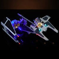 Brick Shine -  Light Kit for LEGO® Mandalorian Fang Fighter vs. TIE Interceptor 75348