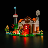 Brick Shine - Light Kit for LEGO® lsabelle's House Visit 77049