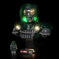 Brick Shine GC Light Kit for LEGO® Doctor Doom Bust 76345