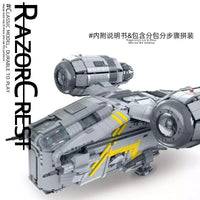 MOULD KING 21023 Razor Crest MOC Building Block 5018 PCS