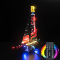 Brick Shine - Light Kit for LEGO® Erirates Tear New Zealand AC75 Yacht 42174
