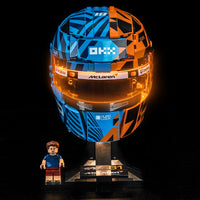 Brick Shine GC Light Kit for LEGO® McLaren Mastercard F1® Team Oscar Piastri Helmet 43017