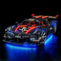 Brick Shine GC Light Kit for LEGO® Koenigsegg Sadair's Spear Megacar 42232