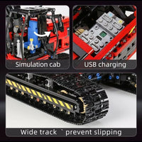 Mould King RC APP Motorized Excavator Truck Bricks Model Toys 17033