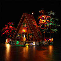 Brick Shine  GC Light Kit for  LEGO® A-Frame Cabin 21338