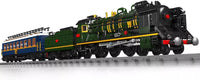Mould King 12025 Orient Express-French Railways SNCF 231 Steam Locomotive lights