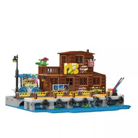 Mould King 10108 No. Dockside Tavern Building Block Toy 842pcs