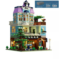 MOULD KING 16004 The Cafe With Light Kit Building Brick 3430PCS Set Toy