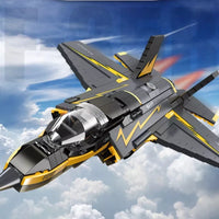 JIESTAR Building Blocks 58092 F-35 fighter Military DIY Toy 1268pcs