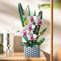 Mould King 10025 Orchid Building Blocks Set 1158 PCS Botanical Collection Gift
