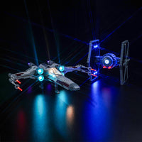 Brick Shine -  Light Kit for LEGO® TIE Fighter & X-Wing Mash-up 75393