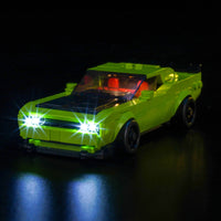 Brick Shine GC Light Kit for LEGO® Dodge Challenger SRT Hellcat Sports Car 77237