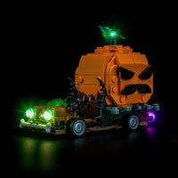Brick Shine GC Light Kit for LEGO® Jack-O'-Lantern Pickup Truck 40822