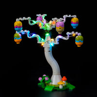 Brick Shine - Light Kit for LEGO® Easter Bunny and Chick Egg Hunt 40808