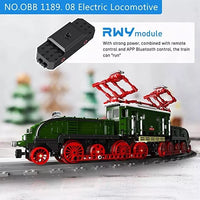 Mould King 12023 Crocodile OBB 1189.08 Electric Steam Locomotive Building Block