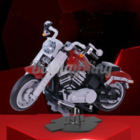 Display King - Acrylic display stand for LEGO Harley-Davidson Fat Boy 10269