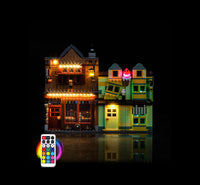 Brick Shine GC Light Kit for LEGO® Quality Quidditch Supplies & Ice Cream Parlour 76452