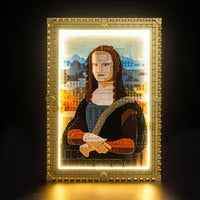 Brick Shine - Light Kit for LEGO® Mona Lisa 31213