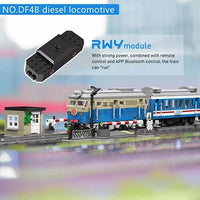 Mould king 12022 City Train Railway Locomotive Diesel DF4B with Remote and Track