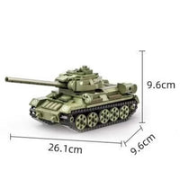 WANGE 4514 T-34-85 Medium Tank with 604 Pieces