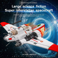Mould King 21044 Star Plan Toy ARC-170 Starfighter Spaceship Model Large Space
