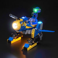Brick Shine - Light Kit for LEGO® Cyclone vs. Metal Sonic 77002