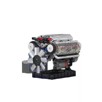 Mould King 10088 V-Type 8-Cylinder Engine with Motor Toy 535 pcs
