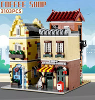 MOULD KING MOULD KING 16008 Coffee House Modular Building Brick 3103 PCS Set
