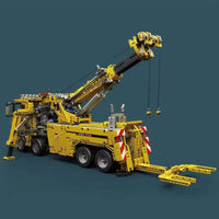 Mould King RC APP Motorized Rescue Fire Truck Bricks DIY Model Toys 17028