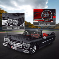 Mould King 10012S Sports Car Building Block Kits MOC Speed Car Model 1245 Pcs