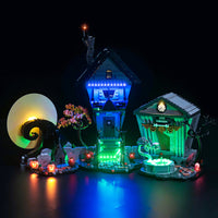 Brick Shine - Light Kit for LEGO® Tim Burton's The Nightrare Defore Christras 21351