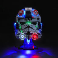 Brick Shine - Light Kit for LEGO® AT-AT Driver Helmet 75429