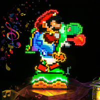 Brick Shine - Light Kit for LEGO® Super Mario World: Mario & Yoshi 71438