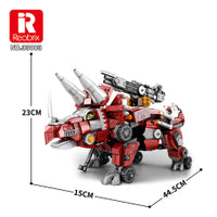 Reobrix Mecha Dino:Mecha Triceratops (With Power)