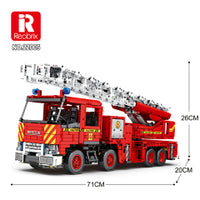 Reobrix Mechanical Fire Engine(Remote Control Version)