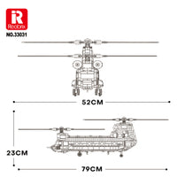 Reobrix CH-47 Transport Helicopter Chinook