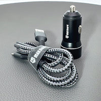 sky Maxguard MC039C 3.1A 2USB car charger with USB-A to C combo