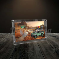 Display King - Acrylic photo frame for Lego Land Rover Classic Defender 90 10317