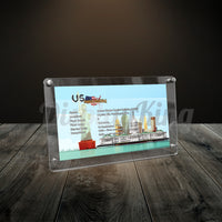 Display King - Acrylic photo frame for Lego United States Capitol Building 21030