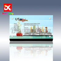 Display King - Acrylic display plaque for Lego United States Capitol Building 21030