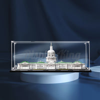 Display King - Acrylic display case with screw for LEGO® United States Capitol building 21030