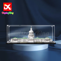 Display King - Acrylic display case with screw for LEGO® United States Capitol building 21030