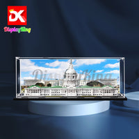 Display King - Acrylic display case with screw for LEGO® United States Capitol building 21030