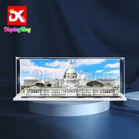 Display King - Acrylic display case with screw for LEGO® United States Capitol building 21030