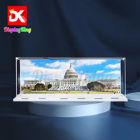 Display King - Acrylic display case with screw for LEGO® United States Capitol building 21030