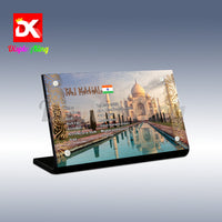 Display King - Acrylic display plaque for Lego Taj Mahal 21056