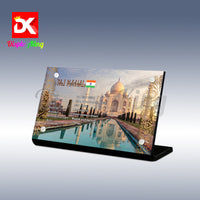 Display King - Acrylic display plaque for Lego Taj Mahal 21056